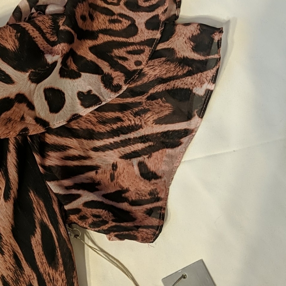 Jennifer Lopez Cheetah strapless dress - Picture 7 of 7